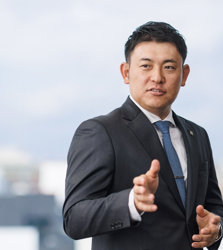 社長メッセージ写真